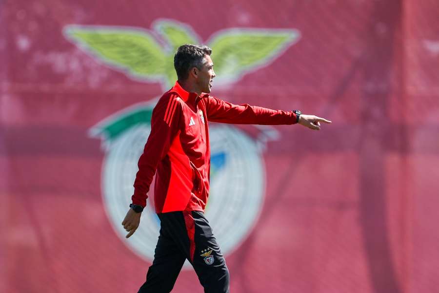 Bruno Lage, treinador do Benfica