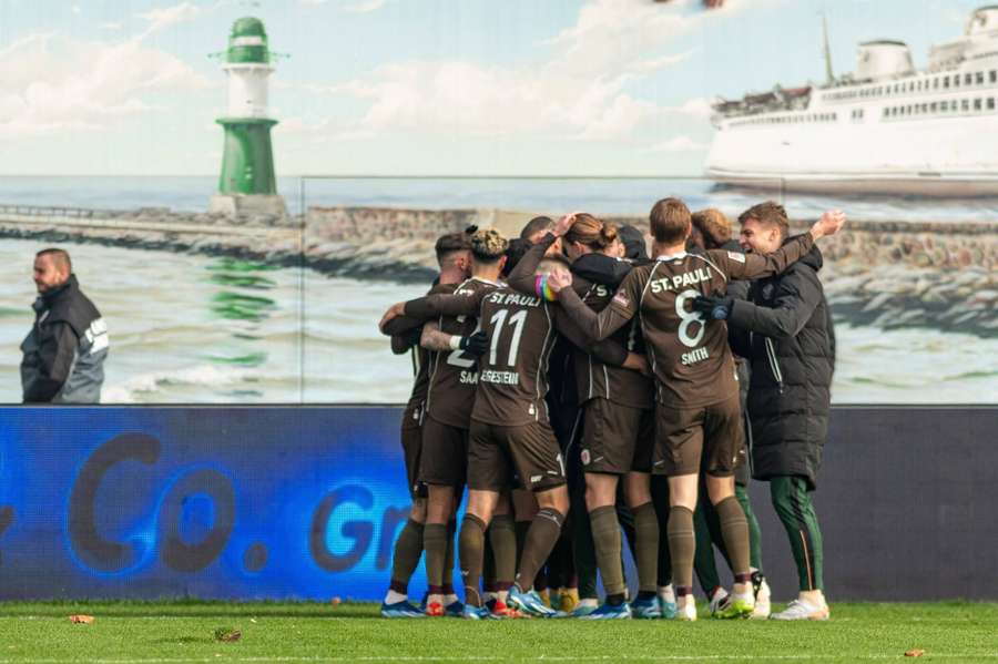 Der FC St. Pauli feierte im Ostseestadion einen knappen 3:2-Erfolg.