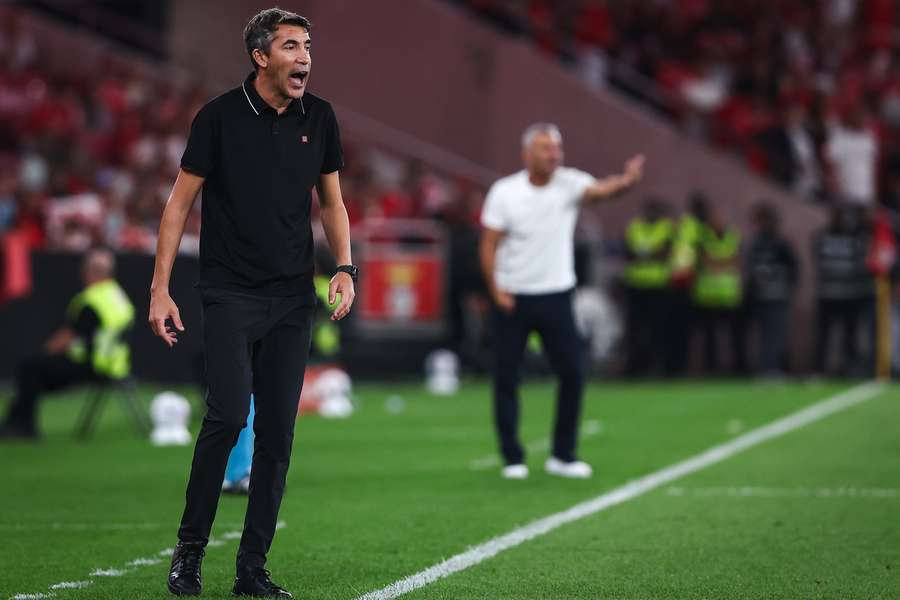 Bruno Lage, treinador do Benfica