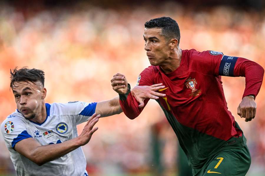 Ronaldo passou em branco contra Bósnia
