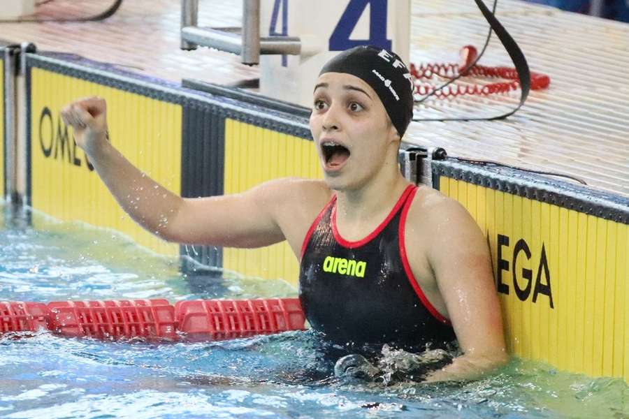 Camila Rebelo bateu recorde nacional em Chengdu, na China