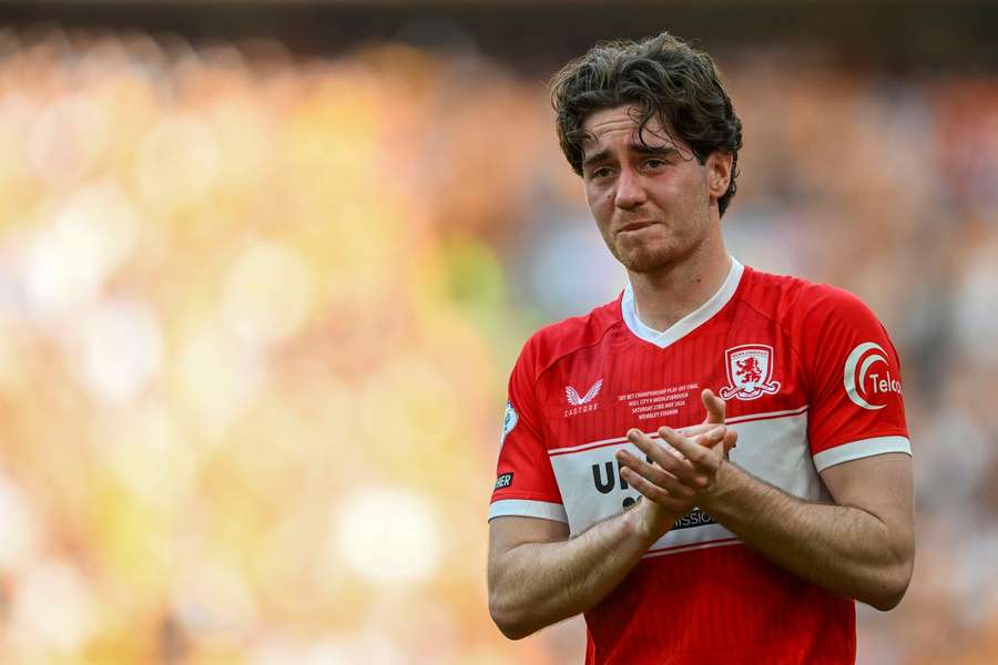 Hackney reacts after Middlesbrough lose in the play-off final Hackney reacts after Middlesbrough lose in the play-off final