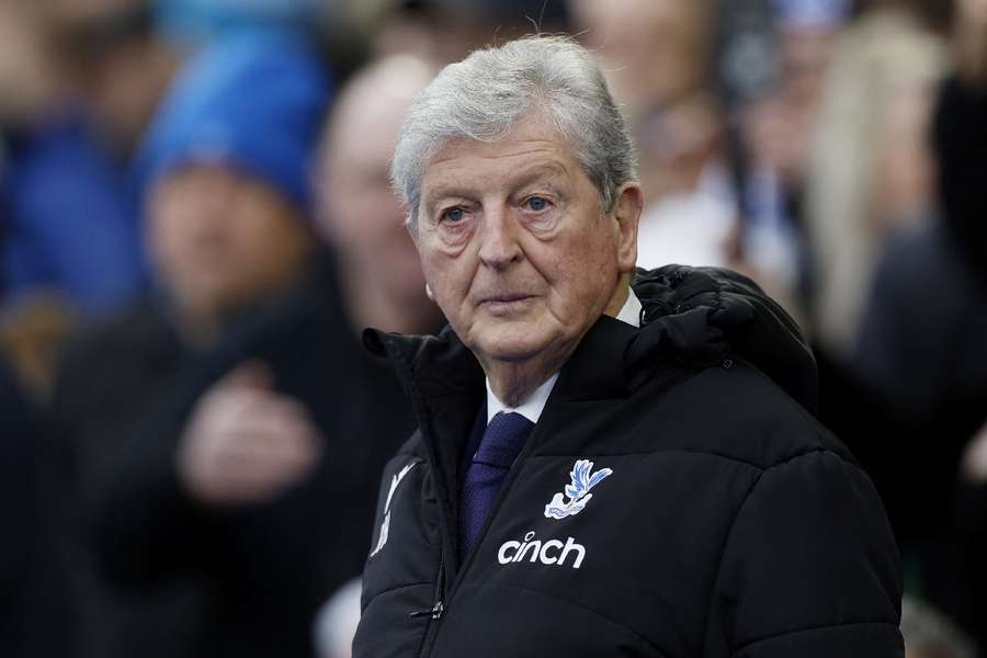 Crystal Palace manager Roy Hodgson before the match 