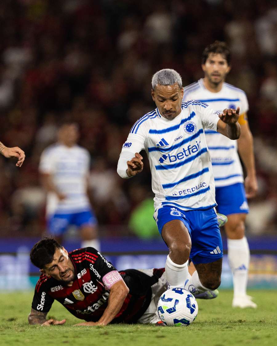 Matheus Pereira foi um dos destaques da partida