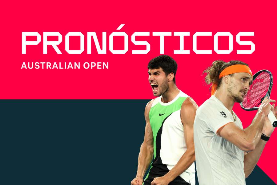Alcaraz - Zverev: pronósticos, mejores apuestas y cuotas (Open de Australia)