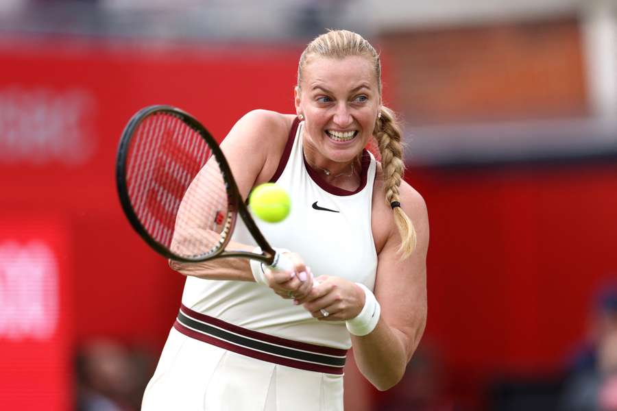 Kvitova au Queen's le 9 juin.