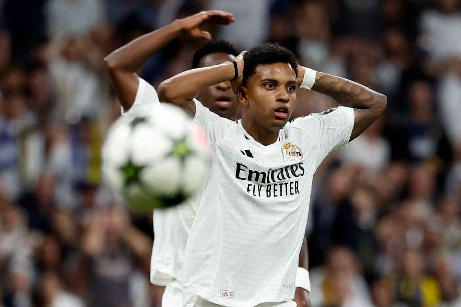 Rodrygo suffered a leg muscle injury