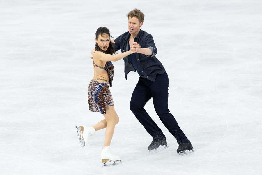 Madison Chock şi Evan Bates au oferit un moment artistic superb