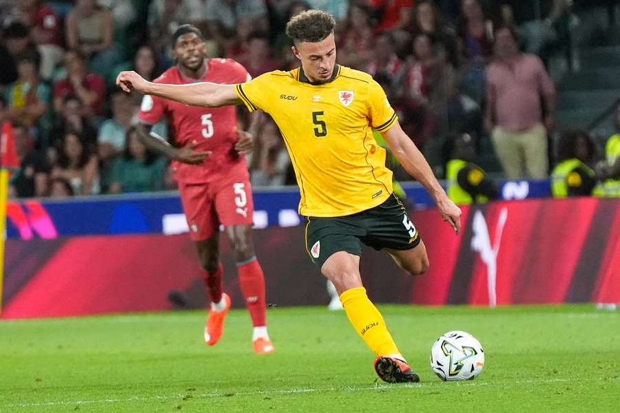 Wales’ Ethan Ampadu in action during the UEFA Nations League clash between Portugal and Wales Wales’ Ethan Ampadu in action during the UEFA Nations League clash between Portugal and Wales