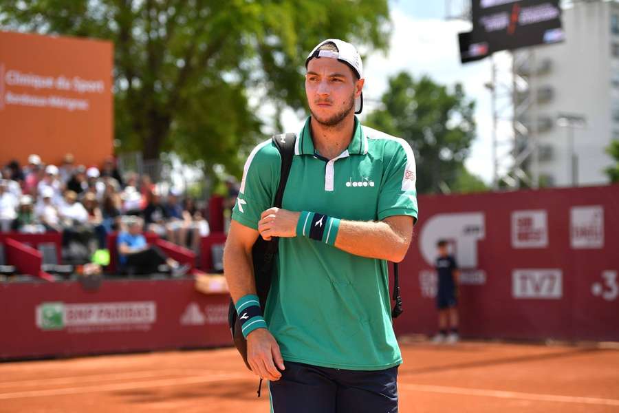 Jan-Lennard Struff beim Challenger in Bordeaux