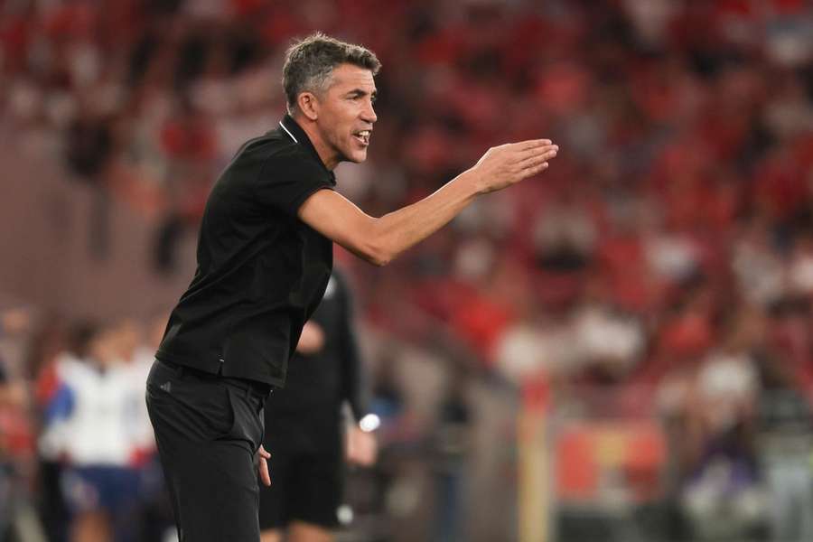 Bruno Lage, treinador do Benfica
