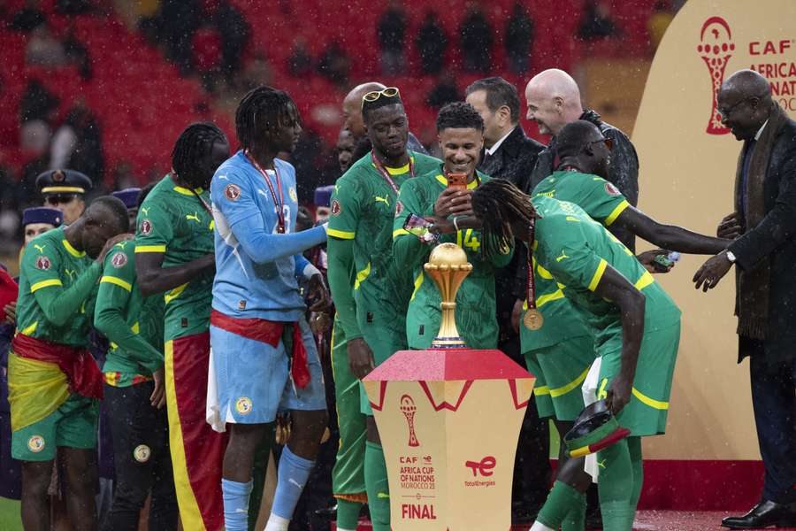 Senegal lifted the Africa Cup of Nations trophy after a contentious final against hosts Morocco in January