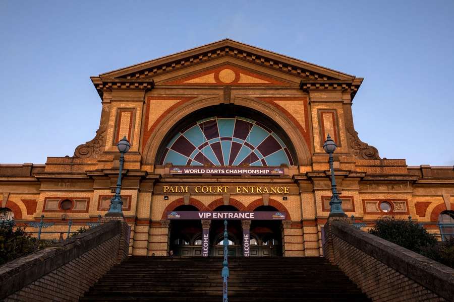 Der Ally Pally in London. Der Ally Pally in London.