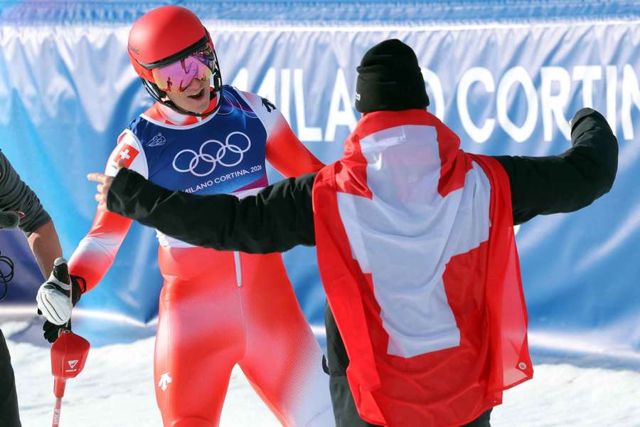 Franjo von Allmen et Tanguy Nef au sommet !