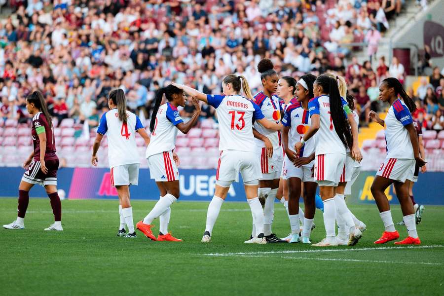 OL Lyonnes scored eight times in their UEFA Women's Champions League opener. OL Lyonnes scored eight times in their UEFA Women's Champions League opener.