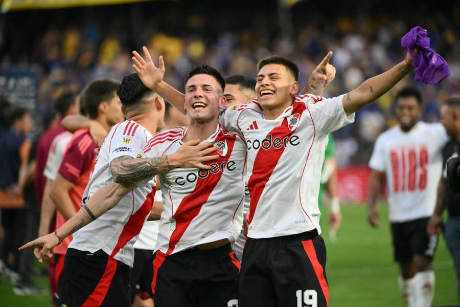 O River Plate venceu o Boca Juniors no último fim de semana