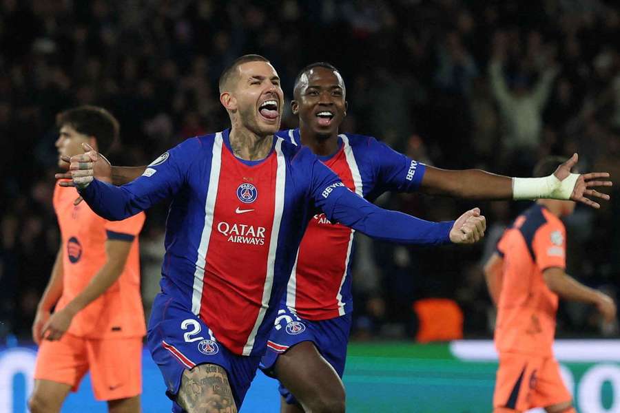 Lucas Hernandez jubelt Lucas Hernandez jubelt