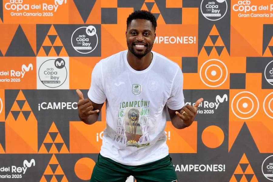 Melvin Ejim, tras ganar la Copa del Rey con Unicaja