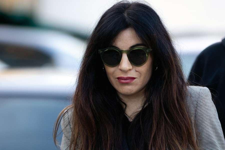 Gianinna Maradona, antes de declarar en el juicio por la muerte de su padre, Diego Armando