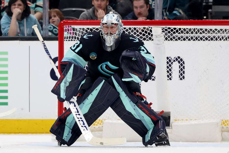 Fand mit den Kraken sofort in die Spur zurück: Philipp Grubauer. Fand mit den Kraken sofort in die Spur zurück: Philipp Grubauer.
