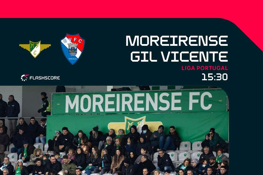 Moreirense recebe o Gil Vicente 