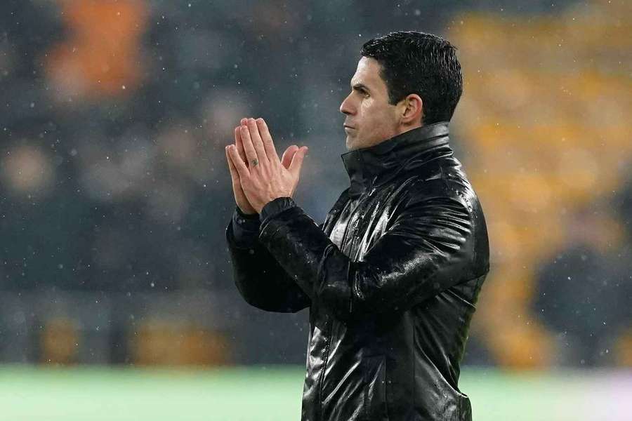 Arteta's side are being chased by Manchester City Arteta's side are being chased by Manchester City