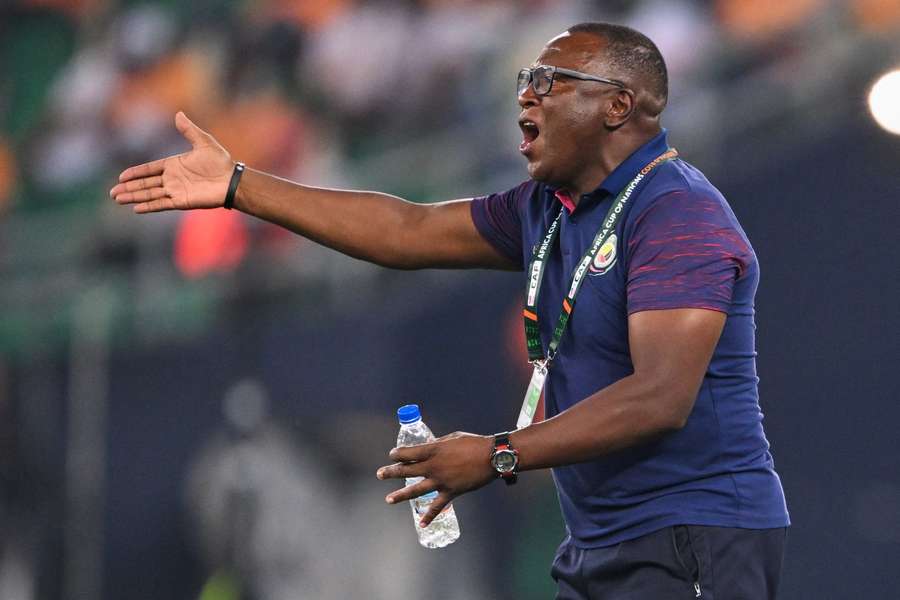 Mozambique's head coach Chiquinho Conde