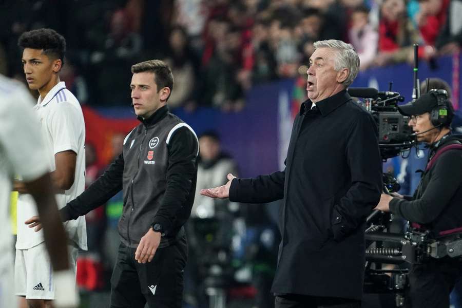 Carlo Ancelotti et son changement payant face à Osasuna.