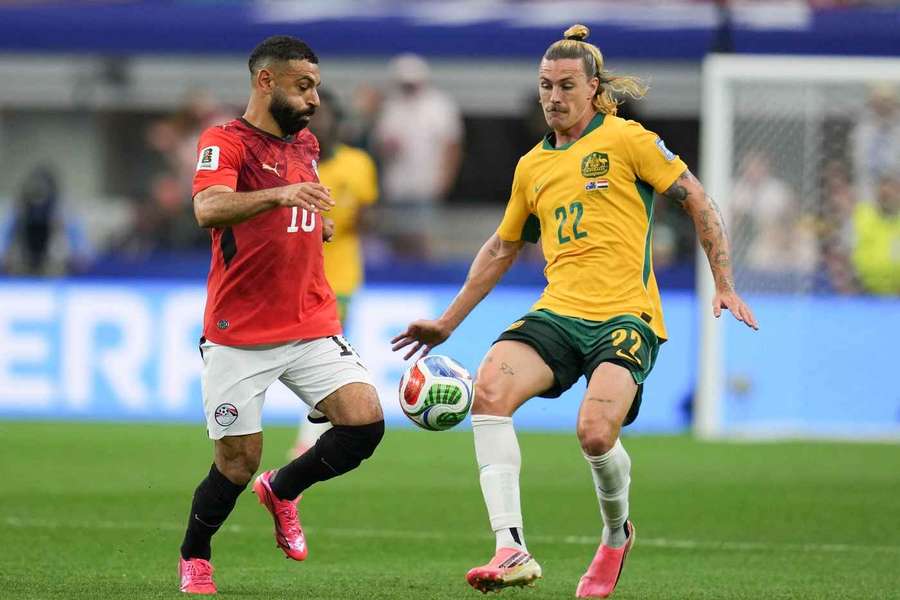 Salah não teve o jogo que gostaria Salah não teve o jogo que gostaria