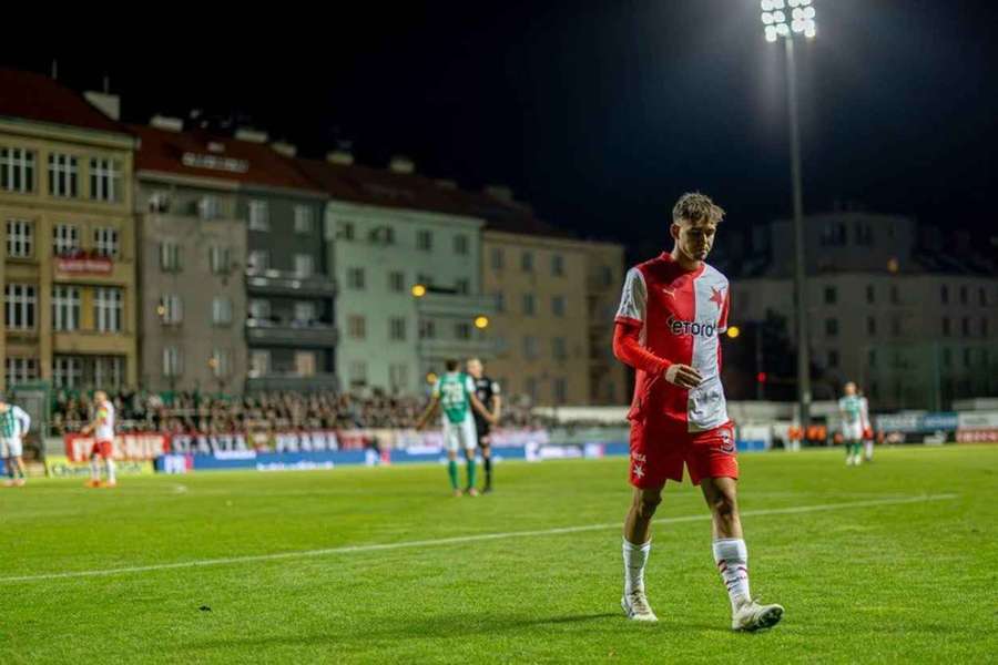 Matěj Jurásek ve Slavii nedostává tolik příležitostí, kolik by potřeboval. 