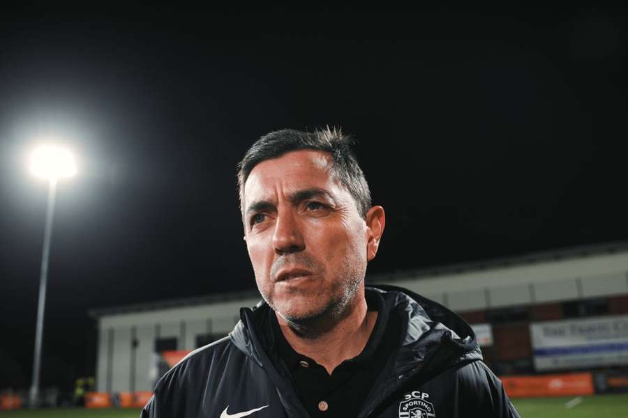 Micael Sequeira, treinador do Sporting