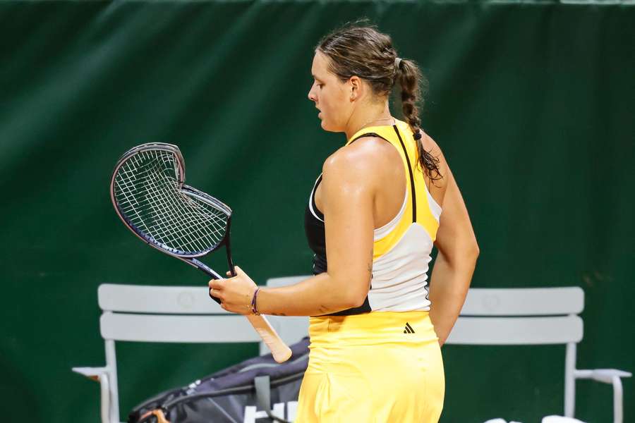 Jule Niemeierová během French Open 2024.