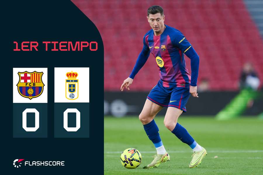 Lewandowski, titular en el Barça Lewandowski, titular en el Barça