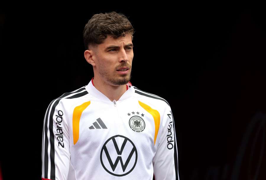 Kai Havertz ist als einziger Stürmer noch ohne Spielminute Kai Havertz ist als einziger Stürmer noch ohne Spielminute