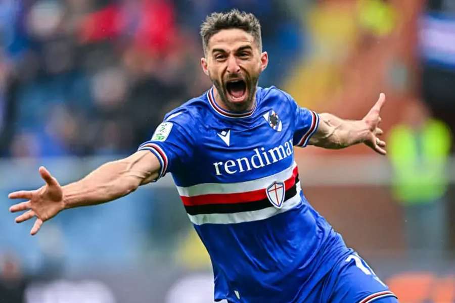 Borini ao serviço da Sampdoria