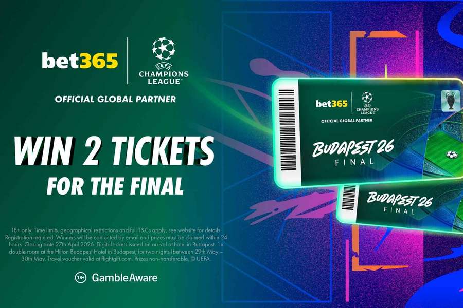 Win the tickets to the Champions League Final 
