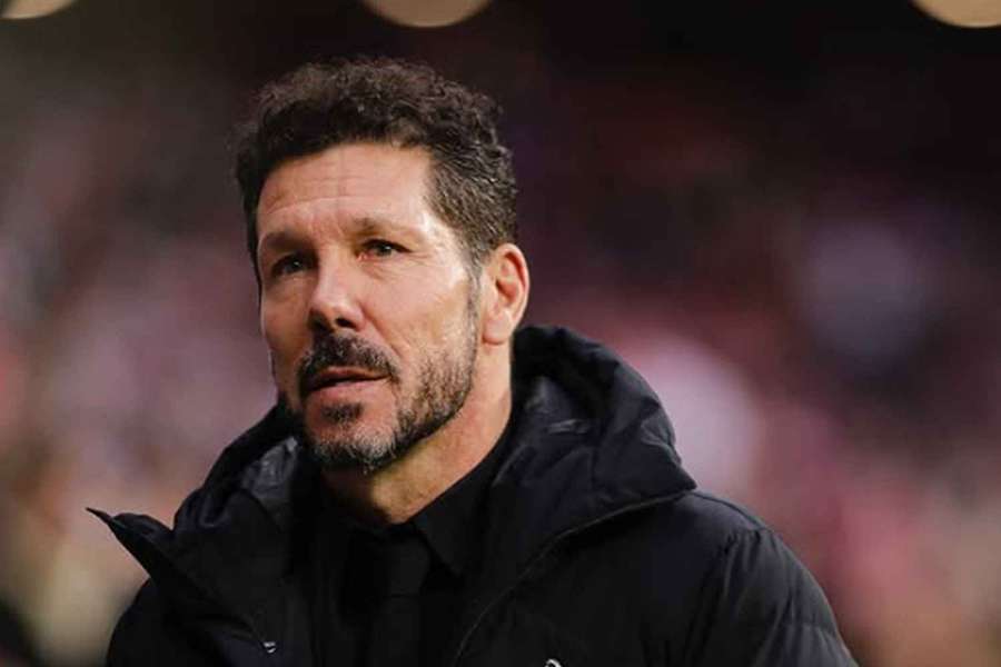 Trenér Atletika Madrid Diego Simeone