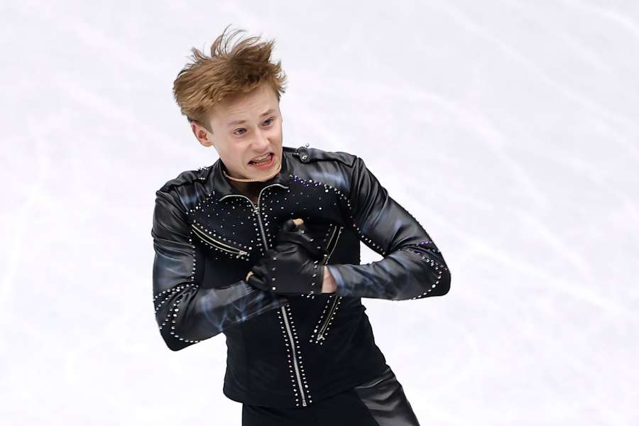 American figure skater Malinin lands first quad axel in competition