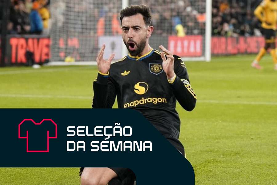 Bruno Fernandes ajudou o United a esmagar o Wolves na segunda-feira Bruno Fernandes ajudou o United a esmagar o Wolves na segunda-feira