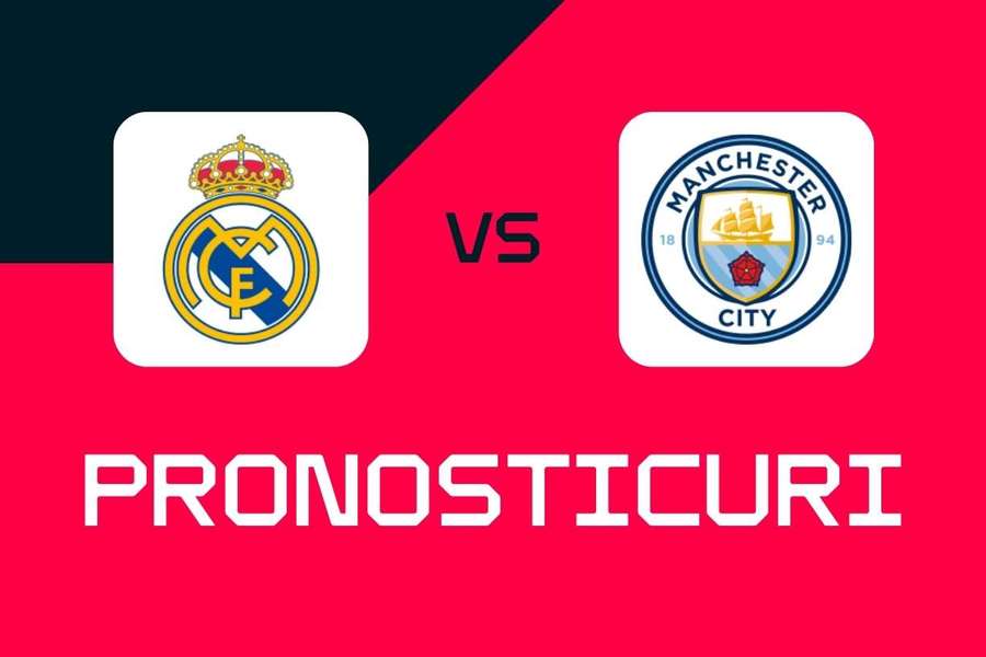 Real Madrid - Manchester City: Pronosticuri, cele mai bune pariuri și cote (Champions League) Real Madrid - Manchester City: Pronosticuri, cele mai bune pariuri și cote (Champions League)