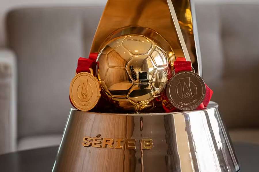 Novo troféu da Série B Novo troféu da Série B