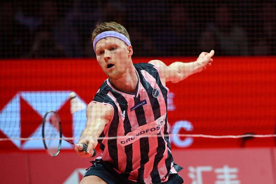 Victor Lai did not pose any problems for Antonsen