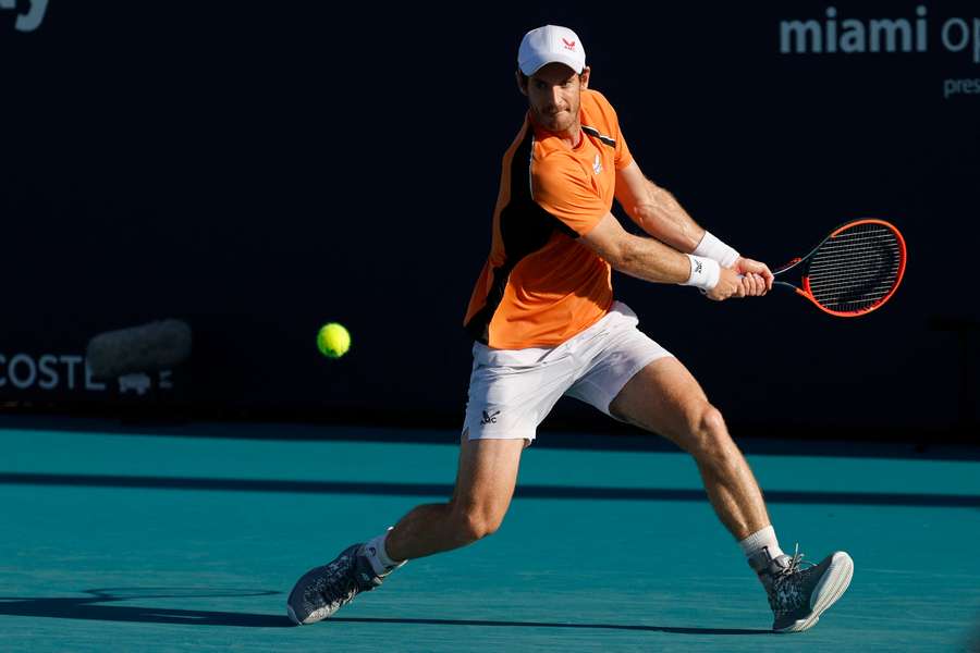 Andy Murray ruptured his ankle ligaments in Miami