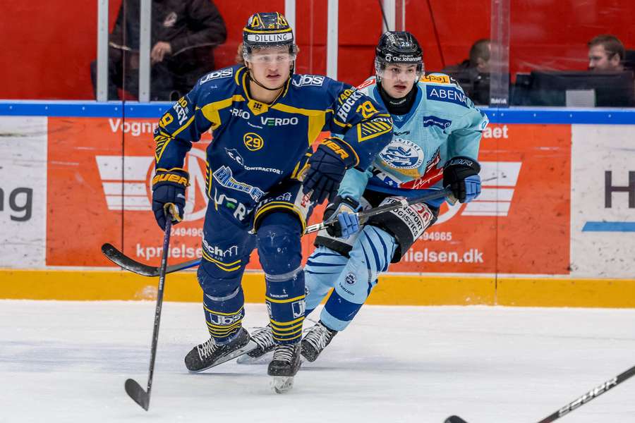 Både Lukas Bang (tv) og William Boysen (th) kom på tavlen