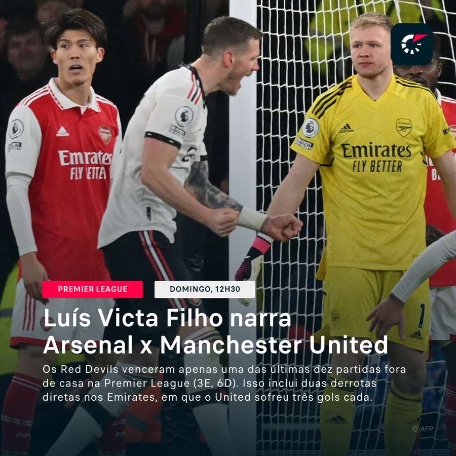 Arsenal x Manchester City ao vivo: como assistir ao jogo online e onde vai  passar na TV pela Premier League - Portal da Torcida