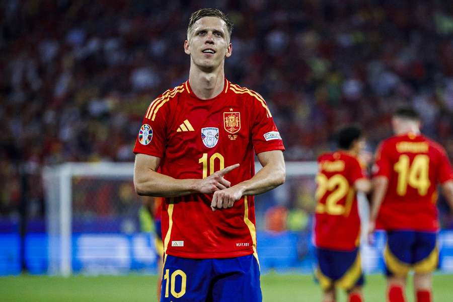 Dani Olmo segue fazendo uma Eurocopa de altíssima qualidade