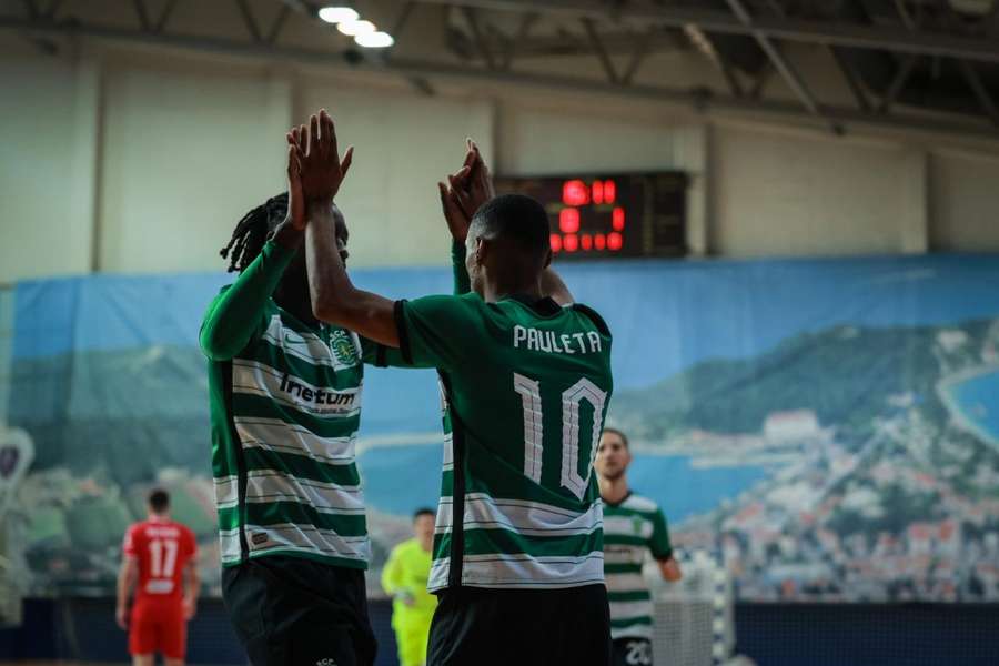 O Sporting está agora, à condição, no primeiro lugar