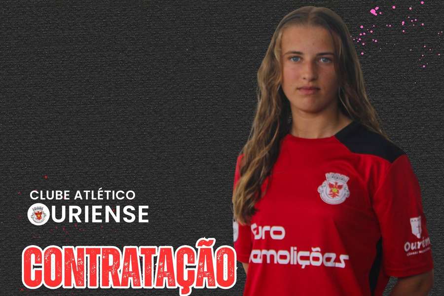 Catarina Mairos deixou Sporting para assinar pelo CA Ouriense