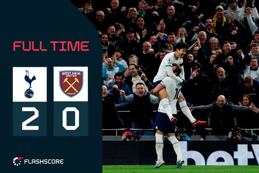 Tottenham moved into the top four following their win
