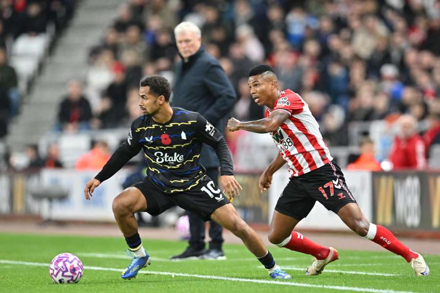 Iliman Ndiaye a marqué avec Everton 